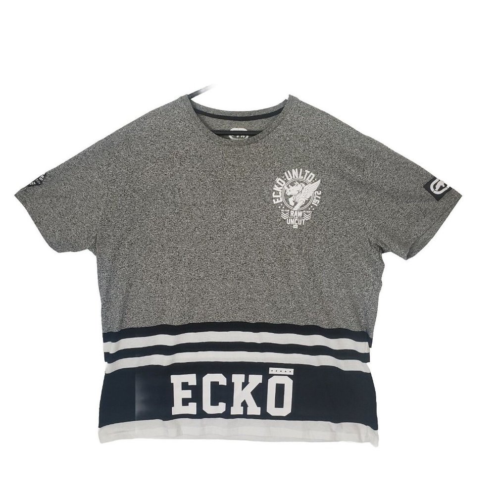 3XL-XXXL / Men’s Ecko T Shirt  Black /White / Grey / Graphic PRISTINE Condition